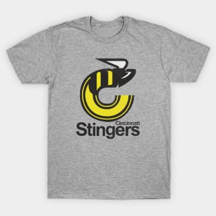 Retro Cincinnati Stingers Hockey 1977 T-Shirt